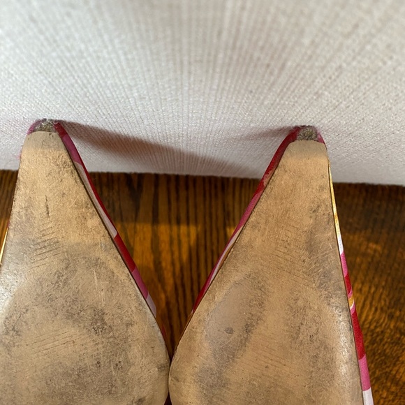 Dumond Satin Patterned Shoes - Picture 6 of 6